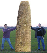 Un beau menhir ! Un beau menhir !
